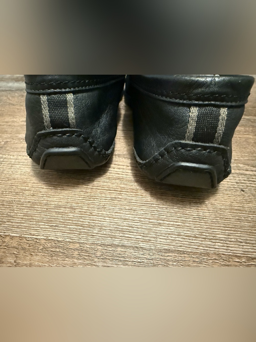 Coach Black Leather Penny Loafers for Men - Picture 5 of 6
